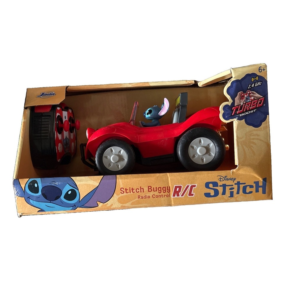 Disney Stitch Buggy R/C 2.4GHz Red Electric RTR Radio Control Car Age 4-7